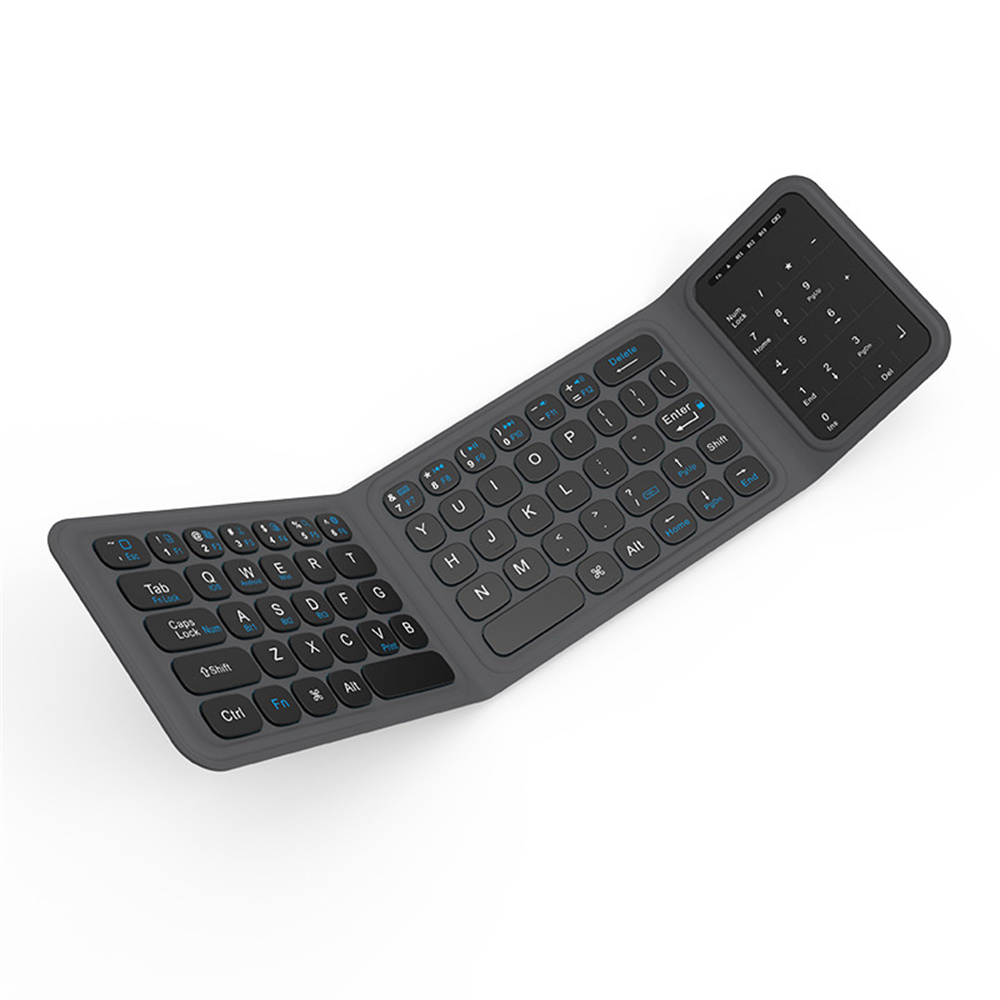 Wireless Keyboard Mini - BK19 Mini Bluetooth Uyumlu Klavye Dokunmatik