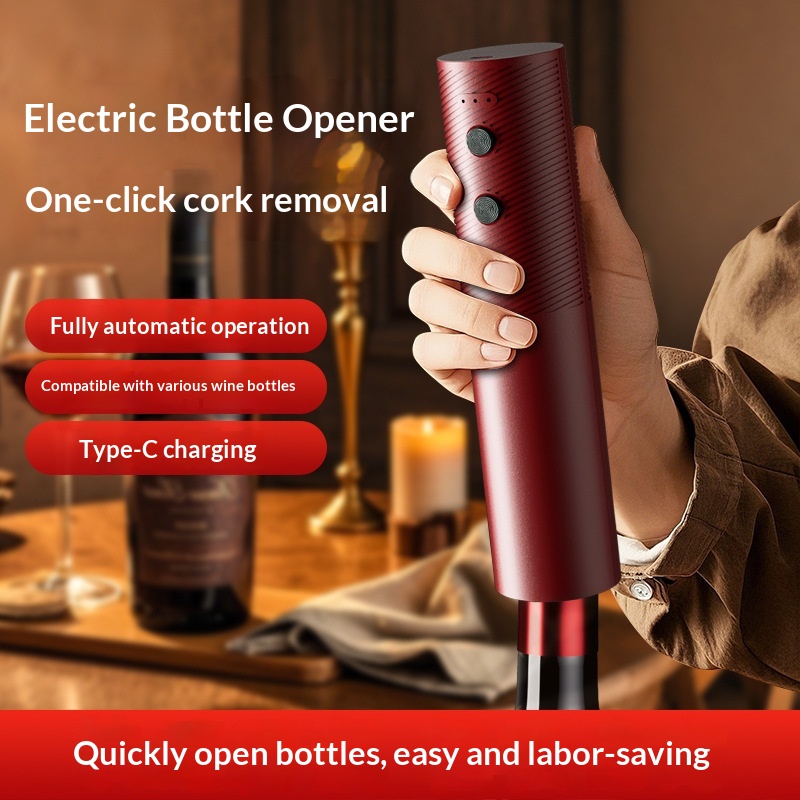 Kitchen Electronics Gadgets - Elektrikli Şarap Şişe Açacağı Şarj Edilebilir