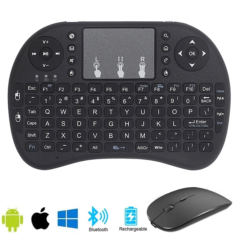 Wireless Keyboard Mini - Mini İngilizce Bluetooth Klavye Taşınabilir Kablosuz