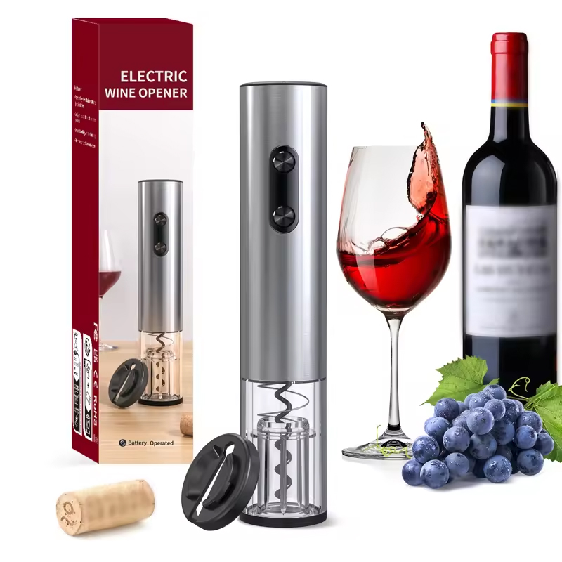 Kitchen Electronics Gadgets - 1/4 adet Elektrikli Şarap Şişe Açacağı