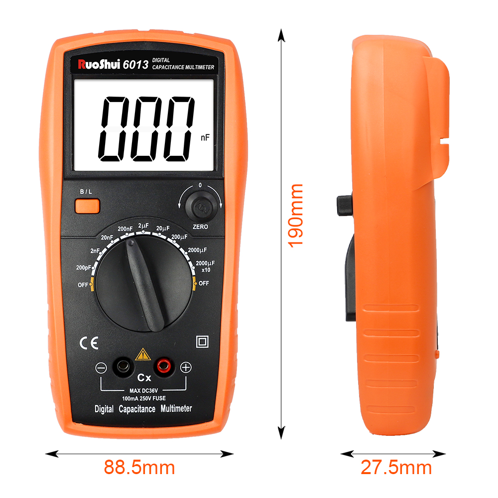 Electronics Quiz - VICTOR Dijital LCR Metre 20000uF İndüksiyon
