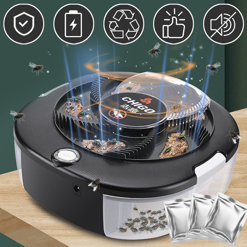 Kitchen Electronics Gadgets - Sinekkapan Şarj Edilebilir/USB Elektrikli Sinek Tuzağı