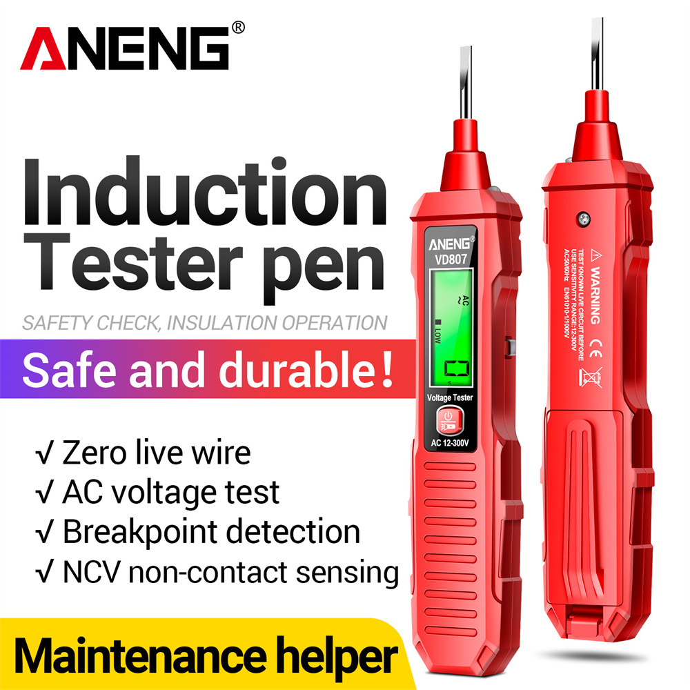 Electronics Quiz - ANENG VD807 Tek kelime İndüksiyon Test