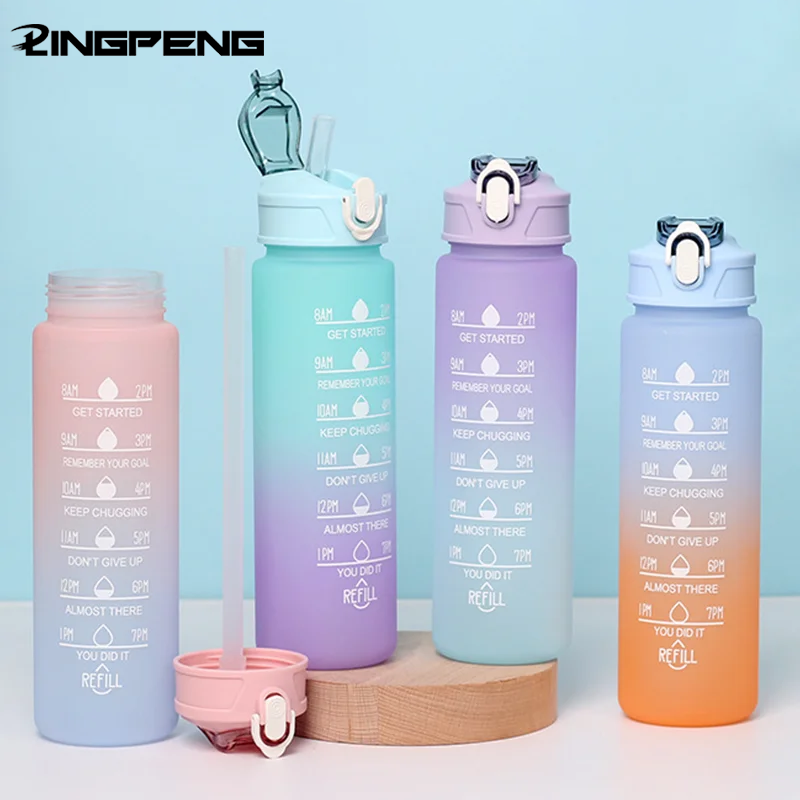 Smart Water Bottle Tracker - 700ml Spor Su Şişesi Yüksek Sıcaklığa