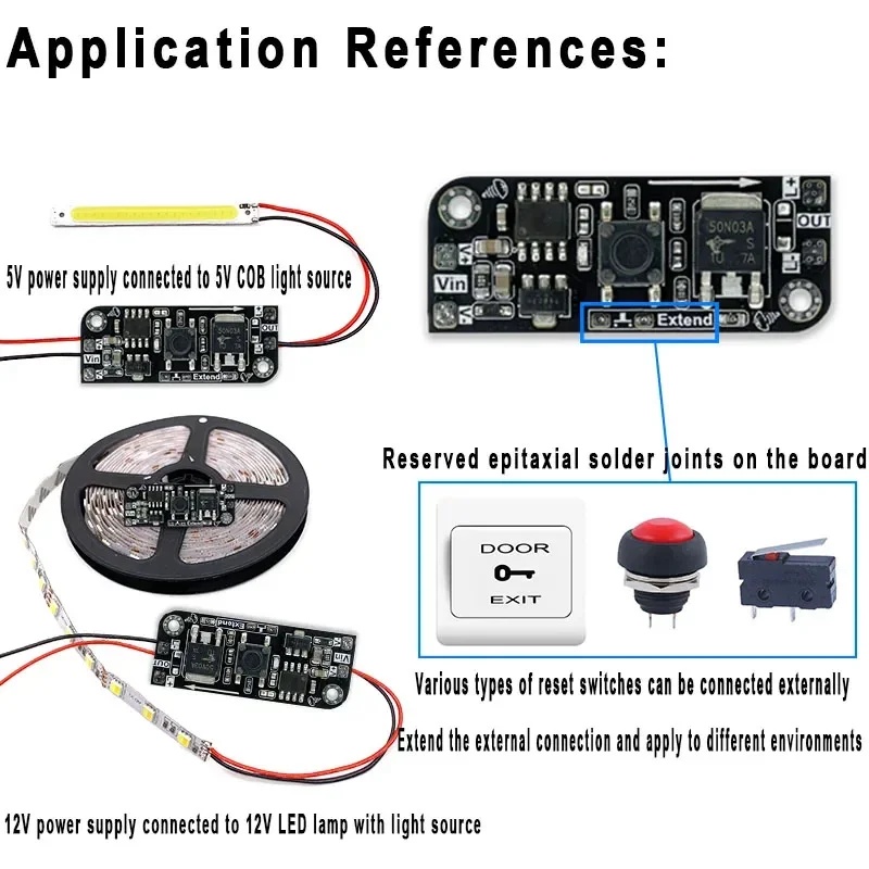 Electronics & Gadgets Icon - Mikro Düğme Karartma Kartı Anahtar Modülü