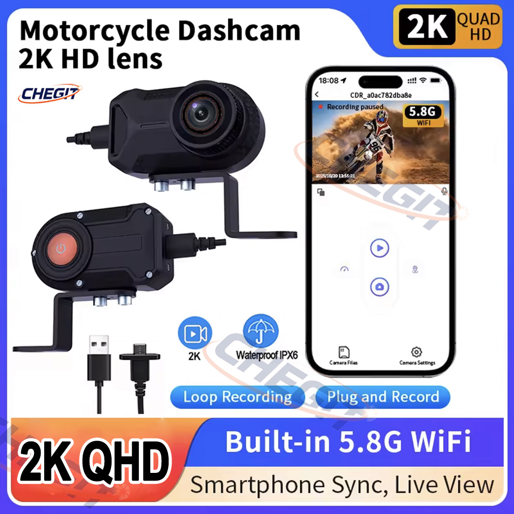 Motosiklet DVR 2K HD WiFi Su G - Compact Camera Mirrorless incelemesi ve fiyatı