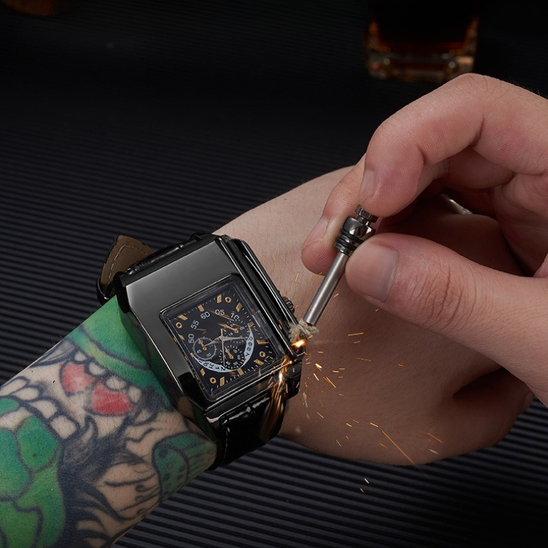 Metal elektronik saat çakmak 1 - Electronics Gadgets To Gift incelemesi ve fiyatı