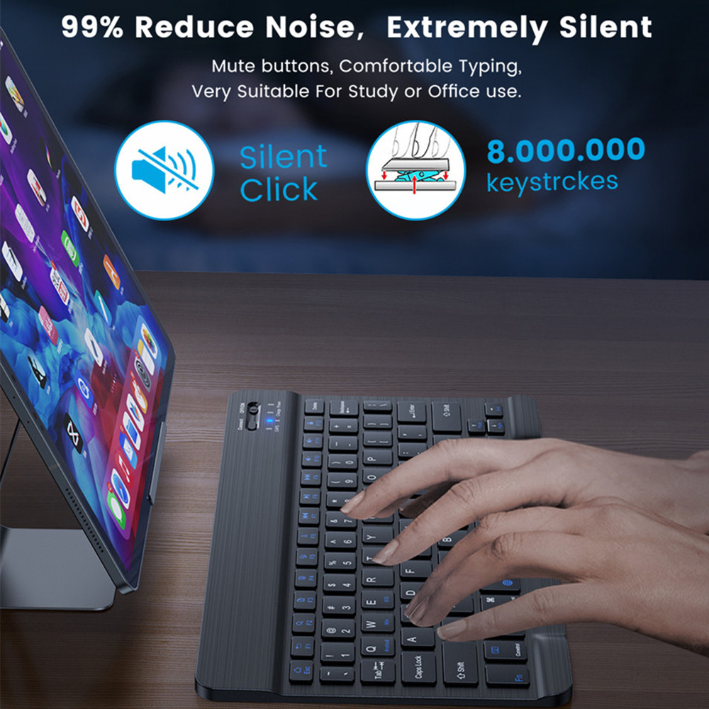 Yeni 2025 Bluetooth Kablosuz K - Wireless Keyboard Mini incelemesi ve fiyatı