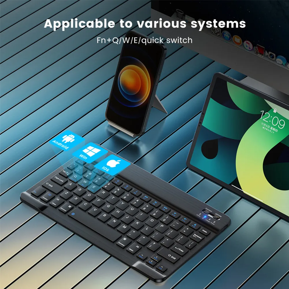 Yeni 2025 Bluetooth Kablosuz K - Wireless Keyboard Mini incelemesi ve fiyatı