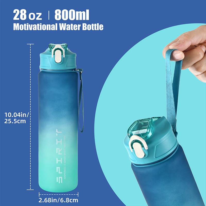 1 adet sıcak satış 750ML spor  - Smart Water Bottle Tracker incelemesi ve fiyatı