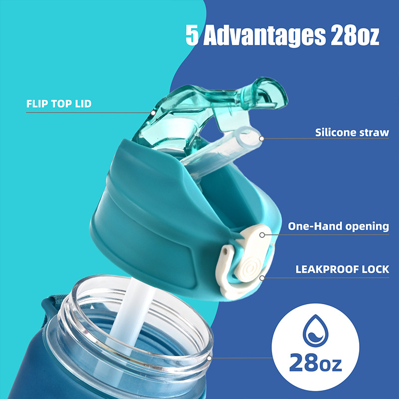 1 adet sıcak satış 750ML spor  - Smart Water Bottle Tracker incelemesi ve fiyatı
