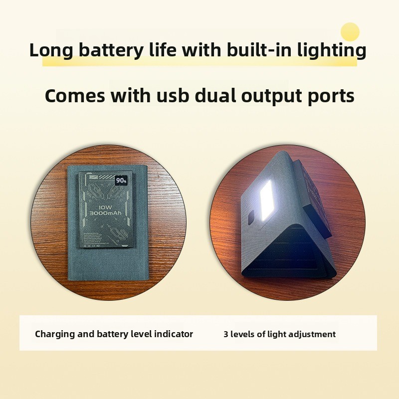 Katlanabilir Güneş Enerjili Pa - Solar Powered Charger incelemesi ve fiyatı