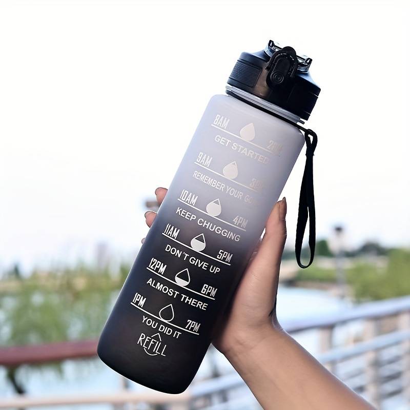 Degrade Renk 1000 mL Büyük Kap - Smart Water Bottle Tracker incelemesi ve fiyatı