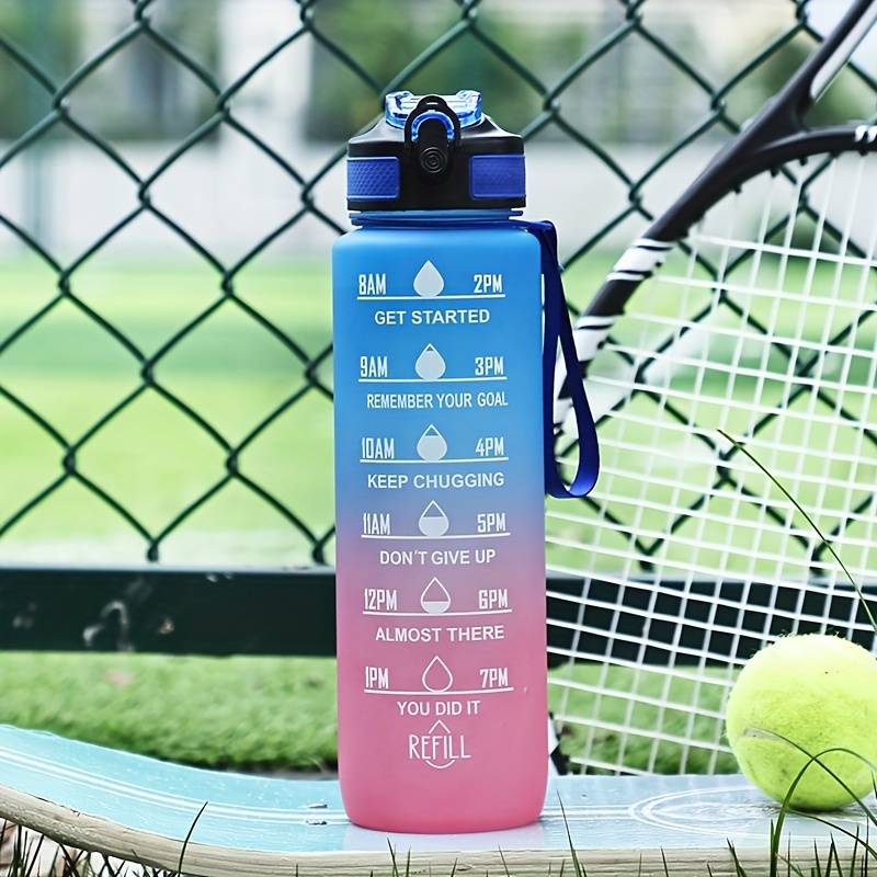 Degrade Renk 1000 mL Büyük Kap - Smart Water Bottle Tracker incelemesi ve fiyatı