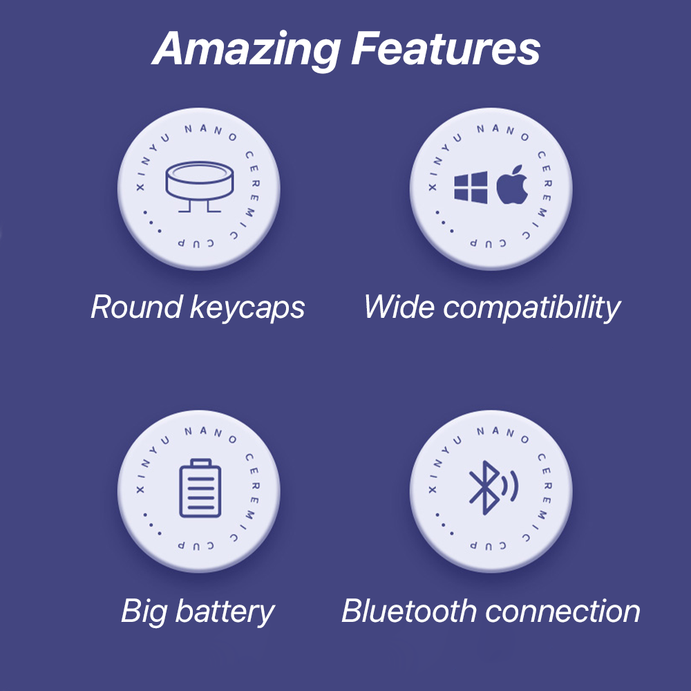 Apple Samsung için kablosuz kl - Wireless Keyboard Mini incelemesi ve fiyatı