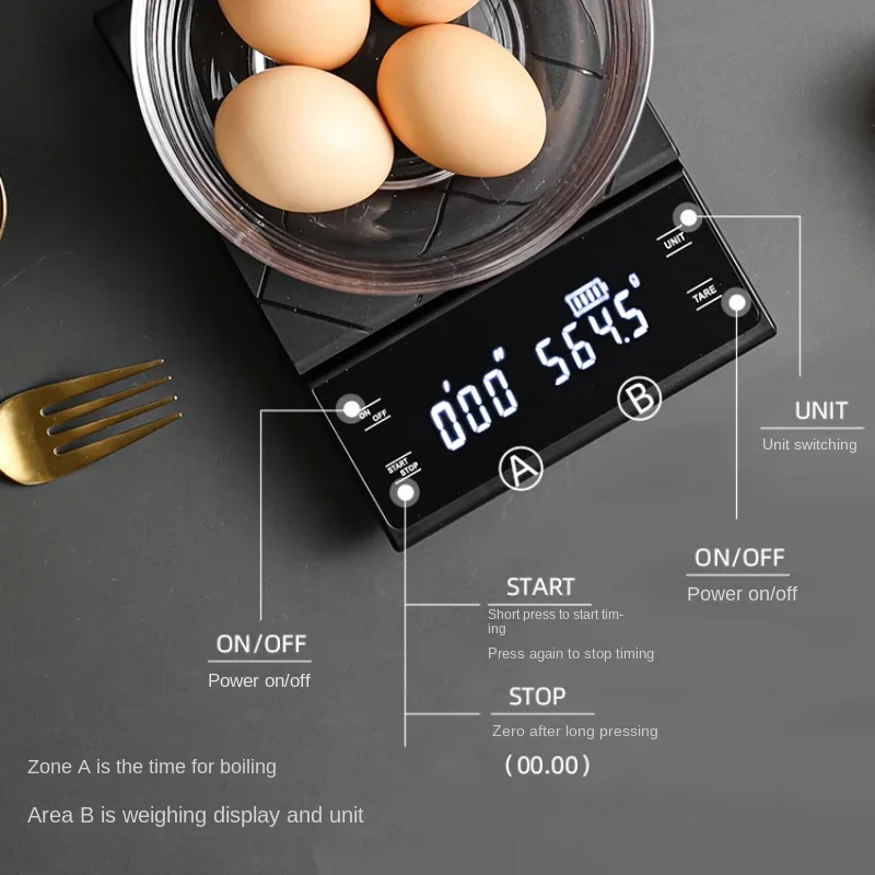 USB Şarjlı Mutfak Kahve Tartıs - Kitchen Electronics Gadgets incelemesi ve fiyatı