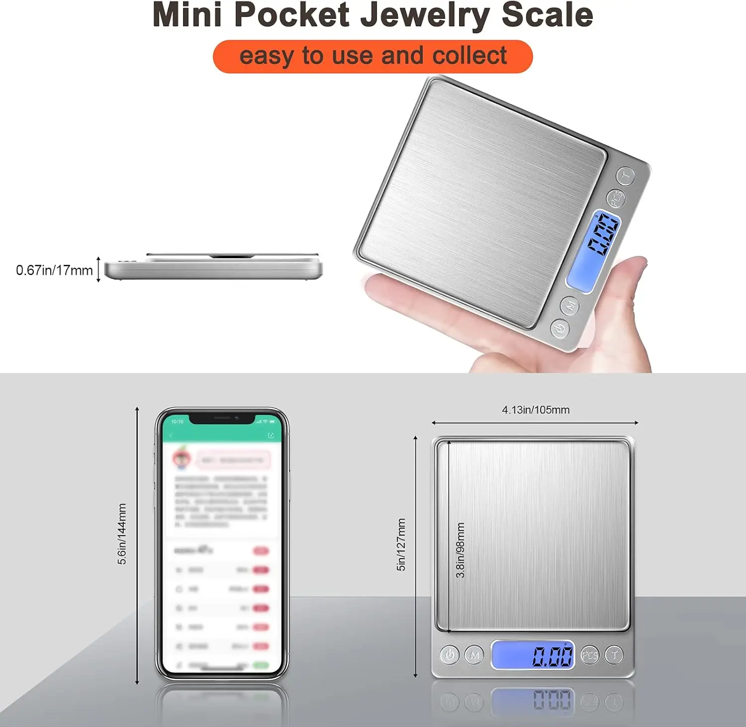 LCD Dijital Takı Terazisi 3kg  - Kitchen Electronics Gadgets incelemesi ve fiyatı
