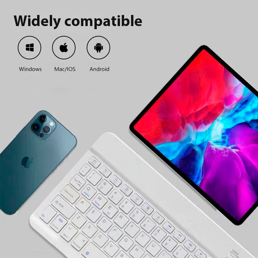 Bluetooth Kablosuz Klavye Evre - Wireless Keyboard Mini incelemesi ve fiyatı