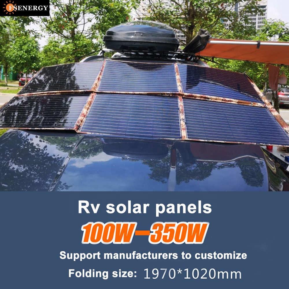 350W Esnek Monokristal Güneş P - Solar Powered Charger incelemesi ve fiyatı