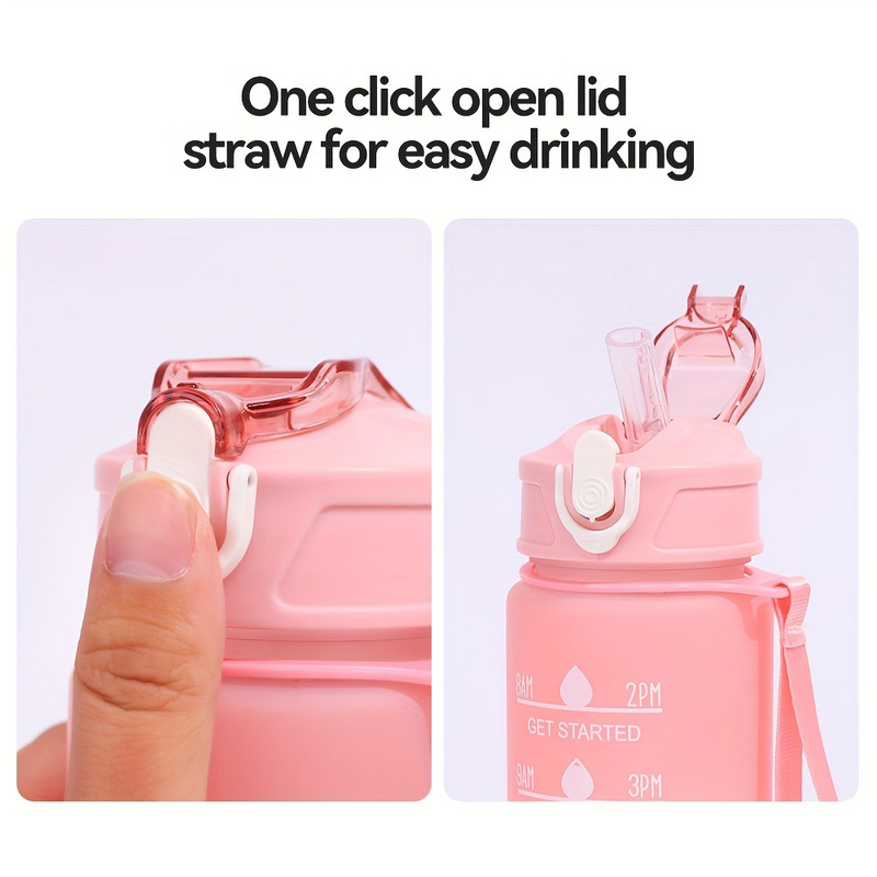 Zaman Takipli Pipetli Spor Su  - Smart Water Bottle Tracker incelemesi ve fiyatı