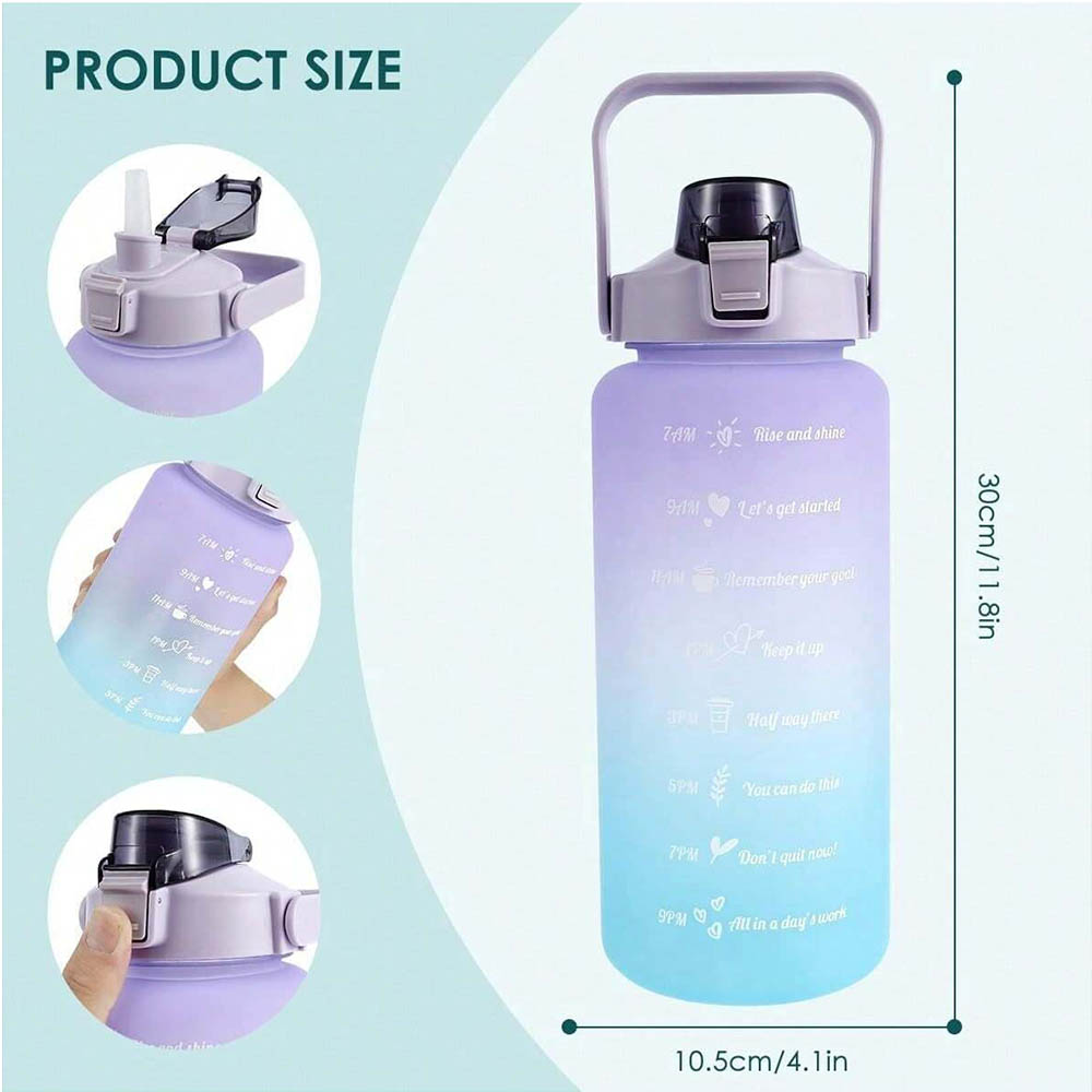 2L Su Şişesi Motivasyon Su Şiş - Smart Water Bottle Tracker incelemesi ve fiyatı