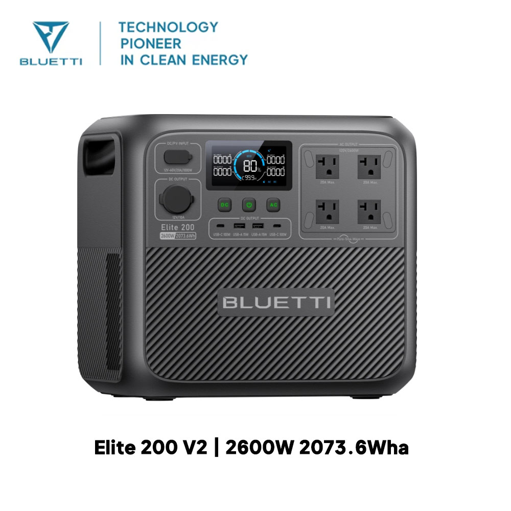 【Yenileme】BLUETTI Elite 200 V2 - Solar Powered Charger incelemesi ve fiyatı