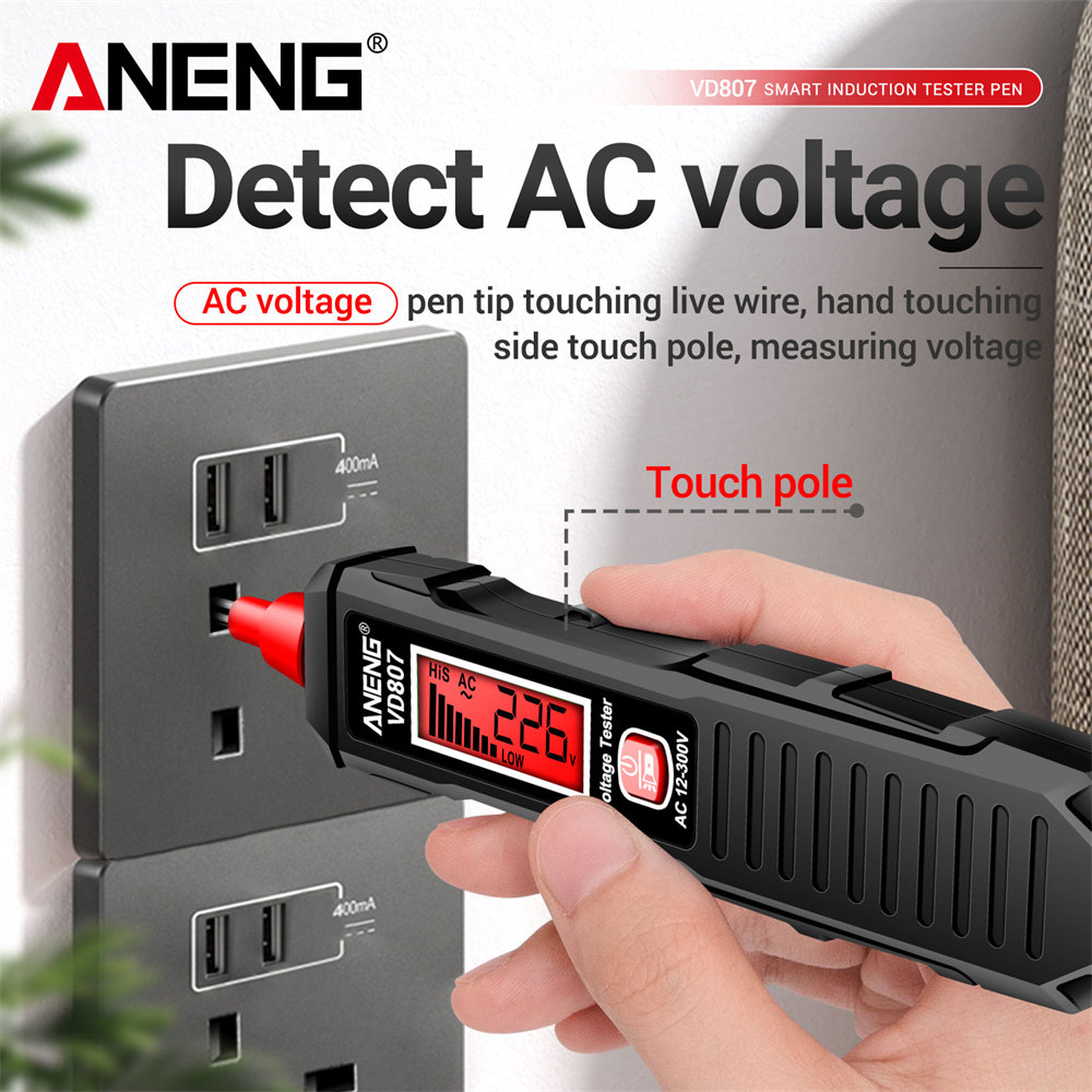 ANENG VD807 Tek kelime İndüksi - Electronics Quiz incelemesi ve fiyatı