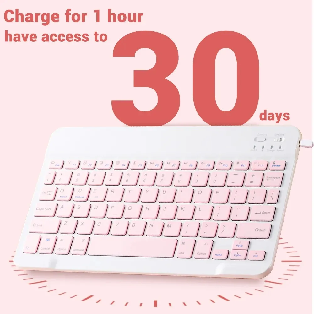 İbranice Bluetooth Klavye 10 i - Wireless Keyboard Mini incelemesi ve fiyatı