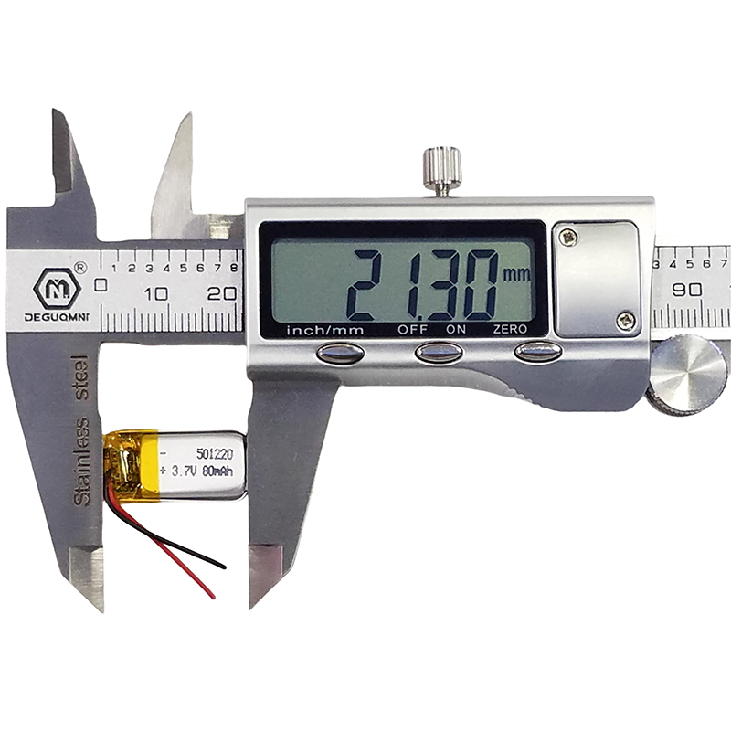 501220 Li-ion Polimer Pil 80mA - Electronics And Gadgets Ce incelemesi ve fiyatı